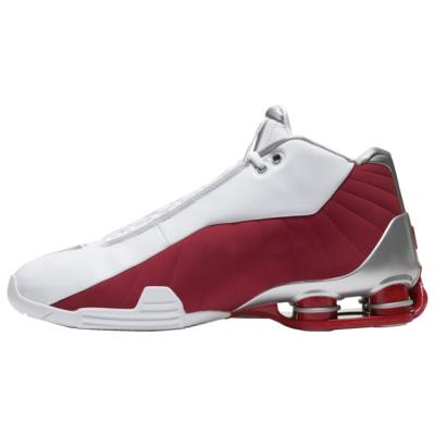 Nike Kosárlabda Cipő Férfi Shox Bb4 Fehér/Titán Metal/Piros,QYT75813